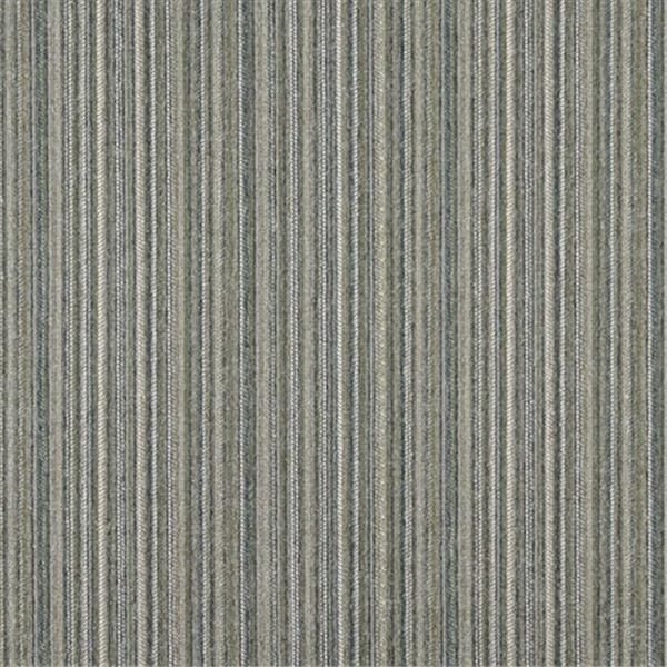 Designer Fabrics Designer Fabrics C653 54 in. Wide Blue; Green And Ivory; Vertical Striped Country Style Upholstery Fabric C653 - main